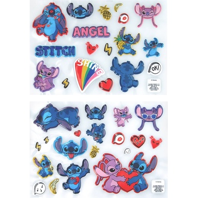 Paladone Стикери Paladone - Lilo & Stitch, Puffy (PP13253LS)