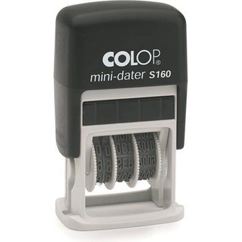 COLOP Печат с дата, colop "s 160", синя подложка 01051660 (01051660)