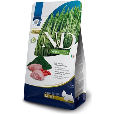 N&D Spirulina Adult Mini Lamb 2 kg