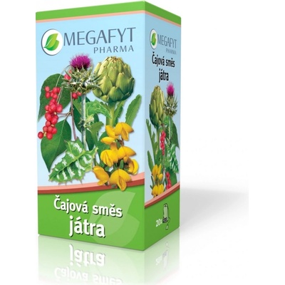 MEGAFYT Čajová směs játra 20 x 1,5 g