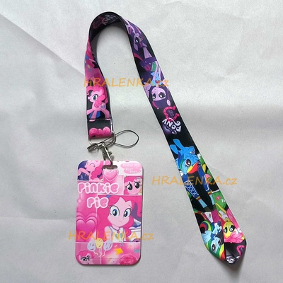 Šňůrka na krk s cedulkou My little Pony Piknie Pie