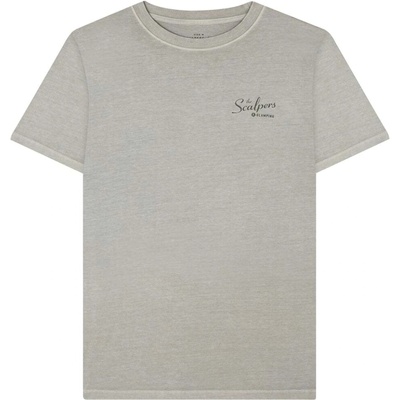 Scalpers Тениска сиво, размер L