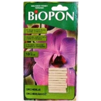 Biopon hnojivové tyčinky na Orchidea 10 ks
