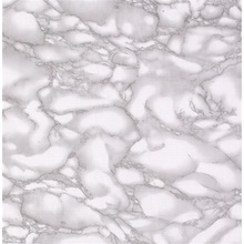 GEKKOFIX 55737 Samolepiace fólie mramor biely Carrara, rozmery 45 cm x 15 m