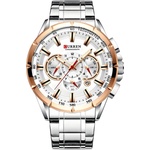 Curren Часовник curren ze-14355 - Сребристо / Златисто kp14355 Часовници