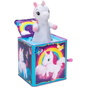 Bigjigs Toys Музикална светеща кутия Bigjigs - Еднорог (SYUJB)