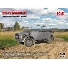 ICM Kfz.70 with MG 34 WWII German Military Vehicle 1:35