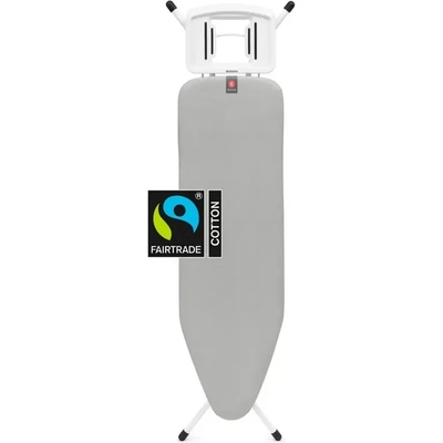 Brabantia Маса за гладене Brabantia B 124x38cm с масивна поставка за ютия, Metallised (1009441)