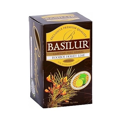 BASILUR Rooibos Honey Lime 20 x 1,5 g