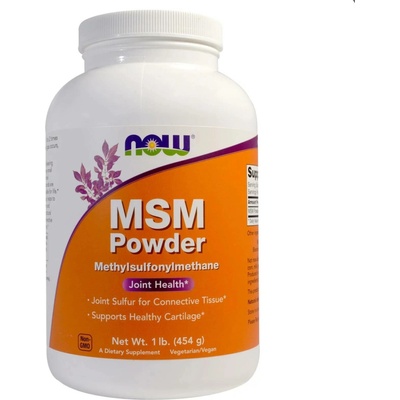 Now Foods MSM Methylsulfonylmethan prášek 454 g