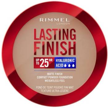 Rimmel London Lasting Finish 25H Compact Powder Foundation SPF20 дълготраен матиращ прахообразен фон дьо тен 7 g нюанс 009 Honey