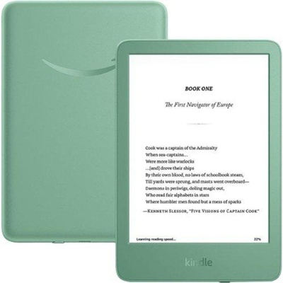 Amazon eBook четец Kindle Touch 6", 16GB, 2024, 11 генерация, Match (KINDLE-EBOOK-2024-16GB-GR)