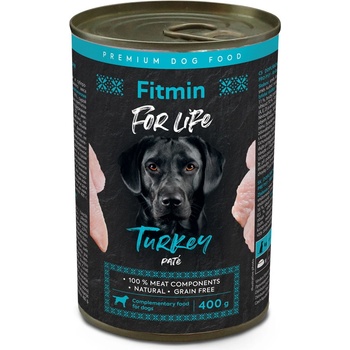Dibaq Fitmin For Life Консервирано пуешко за кучета 400 g