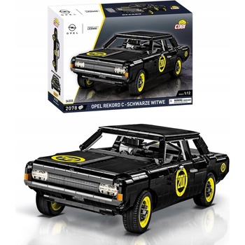 Cobi 24333 Opel Rekord C Schwarze Witwe, 1:12, 1850 k