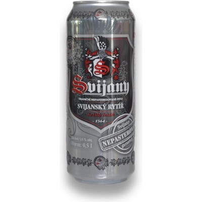 Svijanský rytíř 12° 0,5 l (plech)