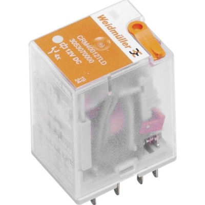 Weidmüller CRM40615T průmyslové relé , 115 V/AC, 7 A, 4 přepínací kontakty, 10 ks