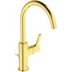 Ideal Standard Joy - Смесител за умивалник с излив, Brushed Gold BC777A2 (BC777A2)