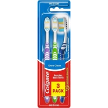 Colgate Extra Clean střední 3 ks