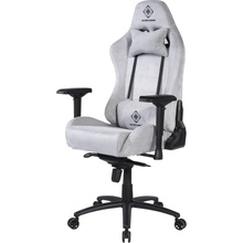 DELTACO GAM-121-LG, Herná stolička, svetlá šedá