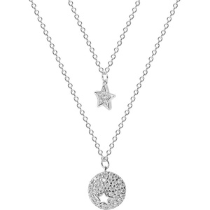 Silenti Jewelry Сребърно колие "Звездоброй