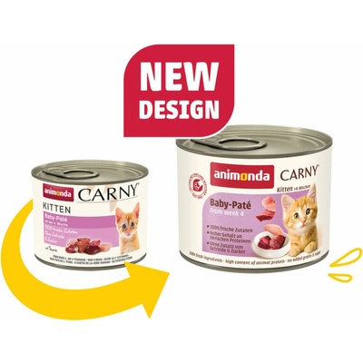 Animonda Carny Baby paté hovädzie a kuracie 200 g