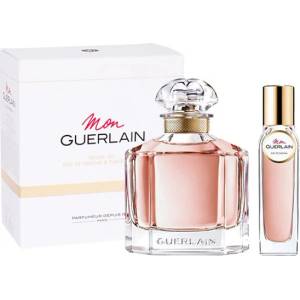 Guerlain Mon Guerlain подаръчен комплект с парфюмна вода 100мл и 15мл за жени 1 бр