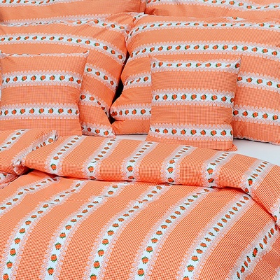 Stanex obliečky Barunka oranžová 140x200 70x90