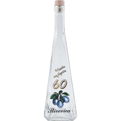 Bošácka slivovica 52% 0,5 l (darčekové balenie Ihlan 60tka)