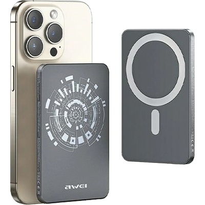 Awei P112K 5000mAh šedá