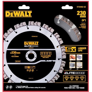 DEWALT сегментиран диамантен трион, 230 мм DT20462 (DT20462)