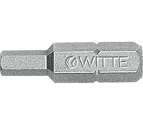 Bit 1/4", šeťhran SW 3, 25 mm