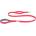 amiplay Lead SAMBA - повод за куче - ЧЕРВЕН, размер M - 150 х 2 см - Полша - 279896