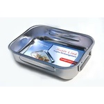 Steel Pan SP-Тава правоъгълна ДЪЛБОКА - 30x22xh7cm (13501) (011837)