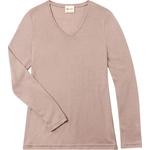 Engel Дамско мериносово термобельо Engel Women's Shirt L/S Merino shirt - Dustyrose - размер 42/44 (EU) (916-7643-0113)
