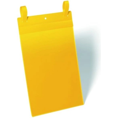 DURABLE Vrecko na dokumenty s páskami 210x297mm na výšku 50 ks žlté