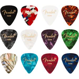 Fender 351 Shape, Celluloid Medley, Thin