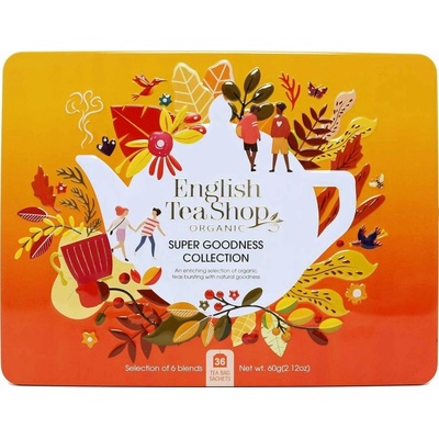 English Tea Shop Plechová kazeta superovocná 36 náľ. sáčkov
