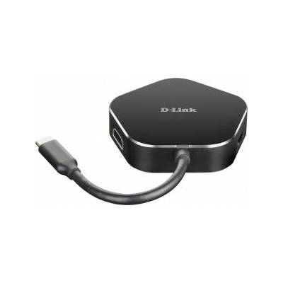 D-Link Гнездо с 3 USB порта D-Link DUB-M420 Черен/Сив Черен/Сребрист 60 W