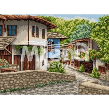 Image 1 of Milena Style Етъра - гоблен с щампа с конци Ariadna