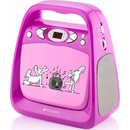 CD přehrávač GoGEN BOB A BOBEK KARAOKE růžový