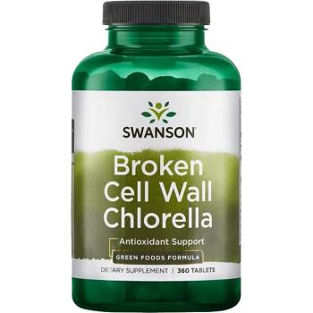 Image 1 of Swanson Broken Cell Wall Chlorella 500 mg [360 Таблетки]