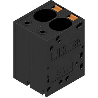 Weidmüller 2492110000 pružinová svorka 16 mm² Pólov 2 čierna 40 ks