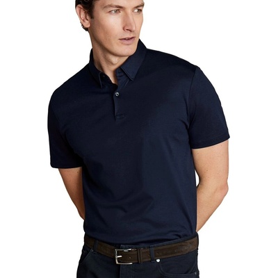 Charles Tyrwhitt Smart Jersey Polo Navy