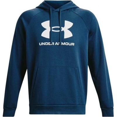 Under Armour Mikina s kapucňou UA Rival Fleece Logo HD-BLU 1379758-426