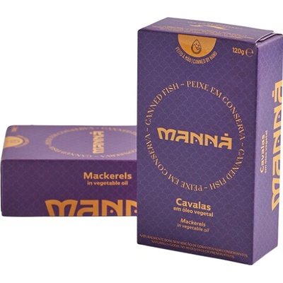 Manná Portugalské makrelky v slnečnicovom oleji 120 g