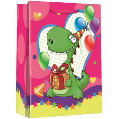 Flexio Taška dárková L - Dino párty