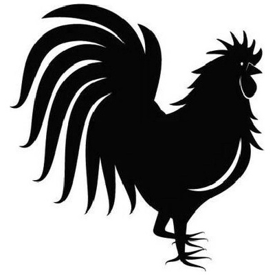 Artemiss Kohút plastová šablóna D 29 cm x 29 cm