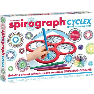 Spirograph Šablóny na kreslenie Cyclex set