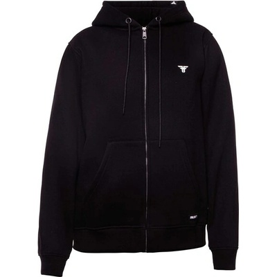 FALLEN mikina Trademark Logo Zip Hoodie Black/White