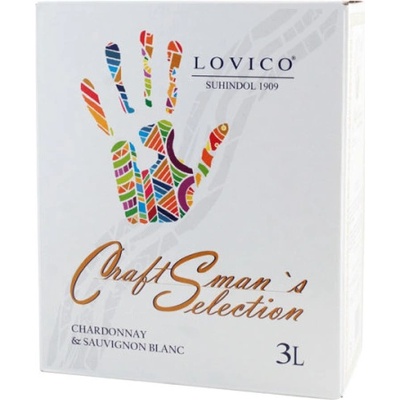 Вино Шардоне и Совиньон блан Craftsman`s Lovico 3л